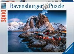  Ravensburger Puzzle 3000 elementów Norwegia - Hamnoy, Lofoten