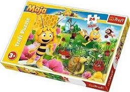  Trefl Puzzle 24 elementy Maxi - W świecie Pszczółki Mai