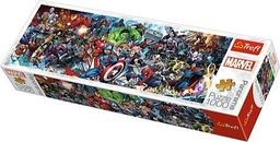  Trefl Puzzle 1000 elementów Panorama Marvel The Avengers