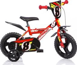  Dino bikes Rower dziecięcy 12" czerwony
