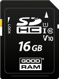 Karta GoodRam S1A0 SDHC 16 GB Class 10 UHS-I/U1 V10 (S1A0-0160R12)