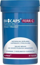  Formeds FORMEDS_Bicaps Ferr-C witamina C suplement diety 60 kapsułek
