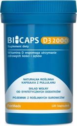  Formeds FORMEDS_Bicaps Witamina D3 2000IU suplement diety 120 kapsułek