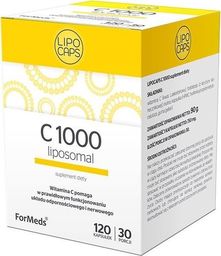Formeds FORMEDS_LipoCaps witamina C 1000 liposomalna suplement diety 120 kapsułek