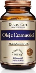Doctor Life DOCTOR LIFE_Black Cumin Oil olej z czarnuszki 1000mg 60 kapsułek