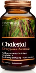 Doctor Life DOCTOR LIFE_Cholestol Red Yeast Rice Co-Q10 monakolina K 10mg suplement diety 90 kapsułek