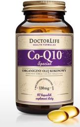 Doctor Life DOCTOR LIFE_Co-Q10 Special organiczny olej kokosowy 130mg suplement diety 60 kapsułek