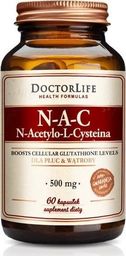 Doctor Life DOCTOR LIFE_N-A-C n-acetylo-l-cysteina 500mg suplement diety 60 kapsułek