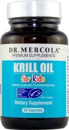 Dr.Mercola DR. MERCOLA_Olej z Kryla dla dzieci suplement diety 60 kapsułek