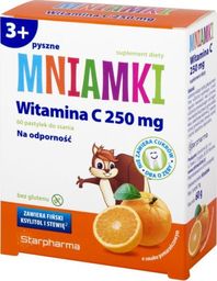 STARPHARMA STARPHARMA_Mniamki Witamina C 250g suplement diety dla dzieci 60 pastylek do ssania