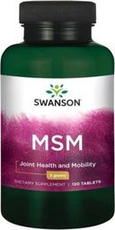  Swanson SWANSON_Msm Truflex 1500mg suplement diety 120 tabletek