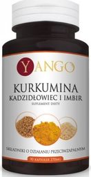  Yango YANGO_Kurkumina Kadzidłowiec i Imbir suplement diety 90 kapsułek