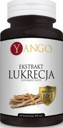 Yango YANGO_Lukrecja Ekstrakt 390mg suplement diety 60 kapsułek