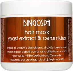  BingoSpa Maska do włosów z ekstraktem z drożdży i ceramidami 500ml
