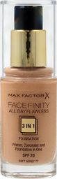  MAX FACTOR Facefinity All Day Flawless 3in1 Foundation SPF20 77 Soft Honey 30ml