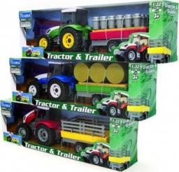  Dante TEAMA Traktor + naczepa 1:32 zielony v.1