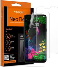  Spigen 2x Folia ochronna Sigen Neo Flex HD do LG G8 ThinQ Case Friendly uniwersalny