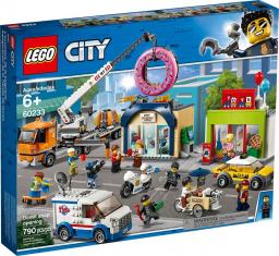  LEGO City Otwarcie sklepu z pączkami (60233)