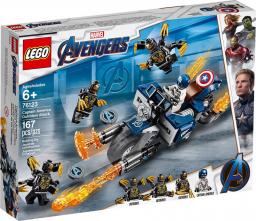  LEGO Marvel  Kapitan Ameryka: Atak Outriderów (76123)
