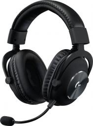 Słuchawki Logitech G Pro X Czarne (981-000818)