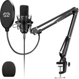 Mikrofon Mozos Zestaw MKIT-700PRO v2 Mikrofon USB + Pop filtr + statyw
