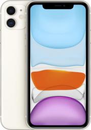 Smartfon Apple iPhone 11 4/128GB Dual SIM Biały  (MWM22PM/A)