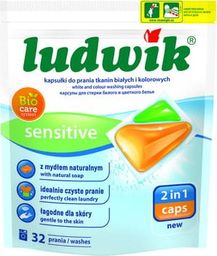 Ludwik KAPSUŁKI DO PRANIA LUDWIK SENSITIVE 2w1
