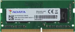Pamięć do laptopa Adata 4GB 2400 MHz DDR4 (pc4-2400T-sk0-11) - demontaż