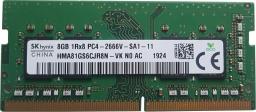 Pamięć do laptopa SK-Hynix 8GB 2666 MHz DDR4 (PC4-2666V-SA1-11) - demontaż