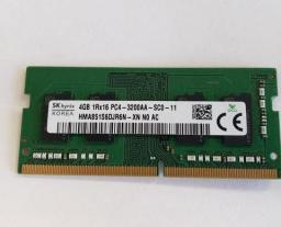 Pamięć do laptopa Hynix SK Hynix 4GB 3200 MHz DDR4 (HMA851S6DJR6N-XN NO AC 2008) - demontaż