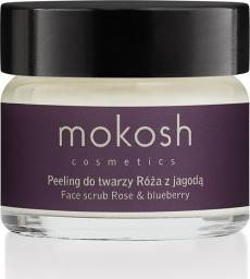  Mokosh Aktywny peeling do twarzy Róża z jagodą 15 ml