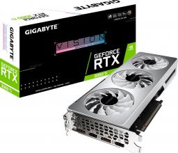 Karta graficzna Gigabyte GeForce RTX 3060Ti Vision OC 8GB GDDR6 (GV-N306TVISION OC-8GD)