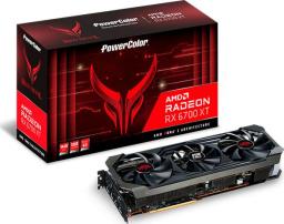 Karta graficzna Power Color Radeon RX 6700 XT Red Devil OC 12GB GDDR6 (AXRX 6700XT 12GBD6-3DHE/OC)