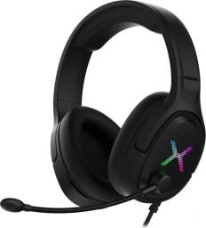 Słuchawki Krux Popz RGB Czarne (KRX0091)
