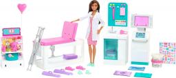 Lalka Barbie Mattel Kariera - U lekarza - Zakładamy gips  GTN61