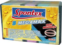  Spontex Zmywak Megamax 5szt 97070294