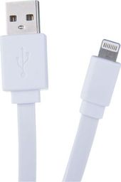 Kabel USB Avacom USB-A - Lightning 1.2 m Biały (DCUS-LIG-120W)