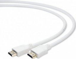 Kabel Gembird HDMI - HDMI 1.8m biały (CCHDMI4W6)