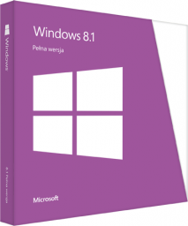 System operacyjny Microsoft Windows 8.1 PL 32 bit 64 bit BOX (WN7-00934)