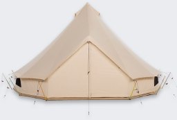 Namiot turystyczny Vango Namiot Płócienny CanvasCamp Sibley Apex 500 SAND