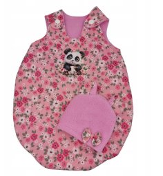 SwaddleMe Śpiworek z czapeczką róż