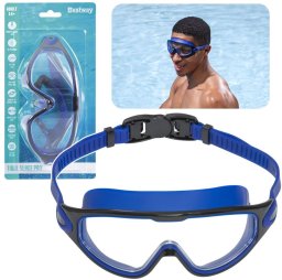 Bestway Okulary Do Pływania Regulowane Czarno-Niebieskie 21194 (32114)