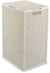 Kosz na pranie Curver Kaya 60L - Kremowy