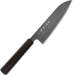 Tojiro Tojiro Sakuya Black VG-10 Damascus Nóż Santoku 16,5 cm