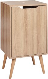 Beliani Szafka pod umywalkę JUNIN 45 cm Jasnobrązowy