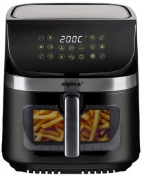 Frytkownica beztłuszczowa Alpina Air Fryer ALPINA 9l 1800w czarny