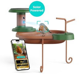 Turdus Birdfy Birdbath Jolly V - wanienka dla ptaków z kamerą