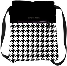Beniamin Worko-plecak Black&White Pepitka