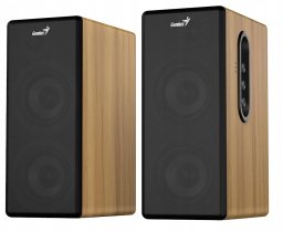 Głośniki komputerowe Genius Genius g�o�niki SP-HF1220BT, 2.0, 45W, br�zowo-czarny, Bluetooth