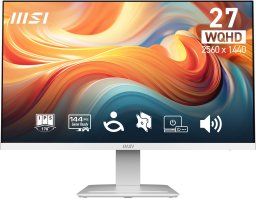 Monitor MSI Monitor 27 cali PRO MP273QW E14 LED/WQHD/FLAT/144Hz/biały